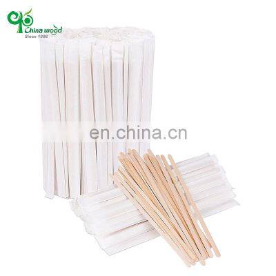 Yada Coffee Stir Sticks/stirrers Wooden Coffee Stirring Tea Stick with Custom Flat Bamboo Eco-friendly Disposable Stirrers