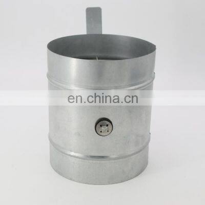 HVAC Adjustable Manual Air Duct Damper Galvanized Volume Control Damper For Duct