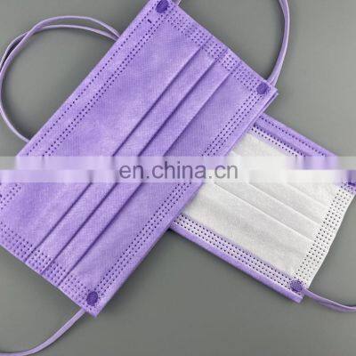 Custom High Filtration Polypropylene 3 ply Disposable Protective Face Mask with Logo