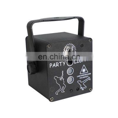 Mini LED Stage Sound Activated DJ Laser With Remote Control LED Party Light For KTV Home Party photo-3