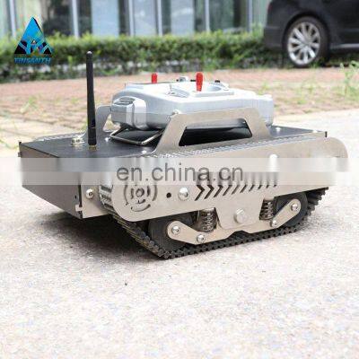 all terrain rubber robot track chassis with 40kg payload