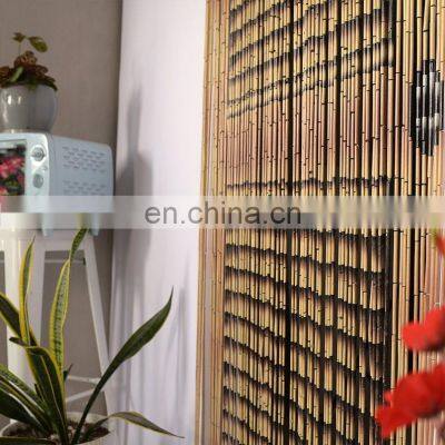 Best Seller Doorway Bamboo Beaded Door Curtain Cheap Beaded Painted Door Curtain Wholesale