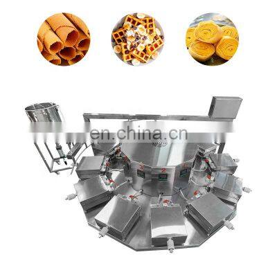 Fabricantes De Maquina De Cono Helado De Segunda Ice Cream Cone Egg Crispy Roll Making Machine by Gas