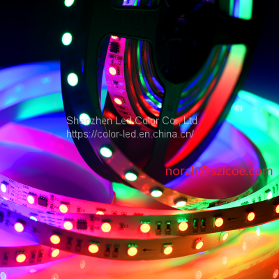 LC8806S Digital Led Light Strip DC36V 54leds/m Magic Color 30m/reel Smart Control Light Strip photo-4