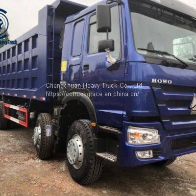 Used 8x4 Howo Dump truck Tipper Truc 371Hp 375HP 420hp 12Wheel Cargo Truck