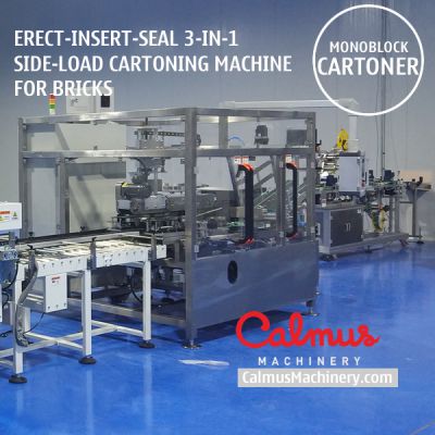 Hi-Speed Cartoning Machine Monoblock Side-Load Case Packer