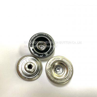 2023 Customized wholesale plating brass cowboy button jeans buttons for jeans clothing