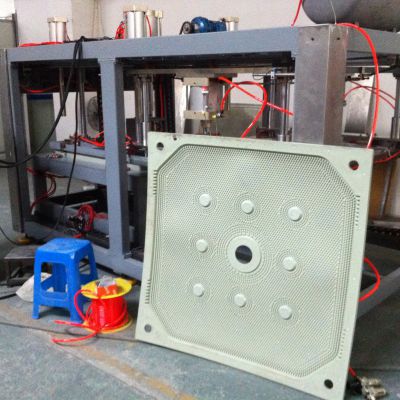 PP Membrane Hot Chamber Press Frame Filter Plate sheet board Filter presses for sludge drying in wastewater treatment plants