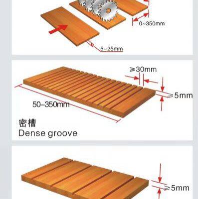 Woodworking Plywood Panel Multiple Rip Saw Machine Wood Plank Multi Cutting Machine