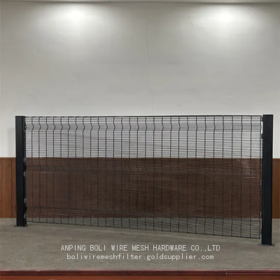 Curvy welded wire fence supplier PE Coated and PVC coated welded Wire fencing Curvy Welded Wire Mesh Fence/BOLI WIRE MESH QUALITY WELDED WIRE FENCING