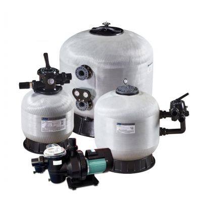 Six Function Valve Fiberglass Blue Gray Green Tank Pool System Sand Filter Water Treatment photo-3