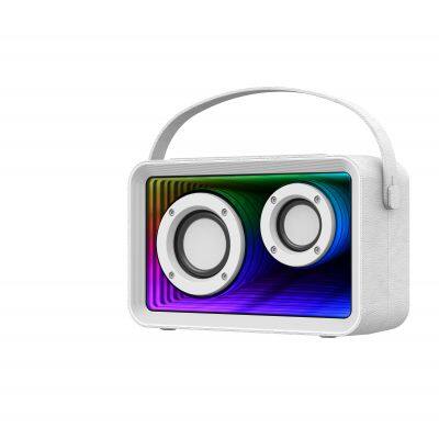 Mixing Colors 3 Illumination Patterns Hi-Fi High Fidelity Sound Effects Lossless Portable Abyss Bluetooth Karaoke Speaker photo-2