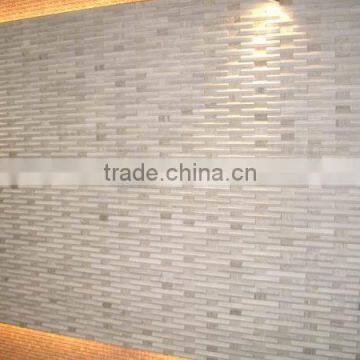 Decorative Polished Square Mixed Marble Mosaic Tile photo-4