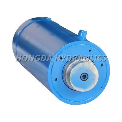 Hydraulic cylinder bidirectional lifting mechanical small 40 processing custom single-direction cylinder 2-ton pressure ear-ring telescopic type