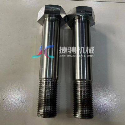 GB5782 DIN931 Hexagon Head Bolt Carbon Steel Black Grade 8.8 Half/Full Thread photo-3