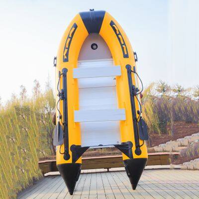 2025 Latest CE Certified Inflatable Boat, PVC/Hypalon Options, Factory Direct, Custom LOGO, Outboard, Fishing Surf photo-4
