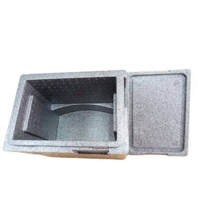EPP Camping Cold Chain Epp Foam Insulated Container Food Delivery Thermal Box Cooler Bin Ice Chest Cooler Box