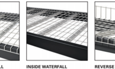 Estanques de alambre galvanizado para estantería de pallets recubiertos de polvo / Zinc / Galvanizados por inmersión en caliente