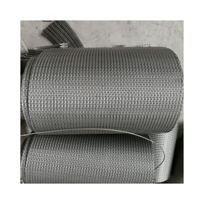 Metal Conveyor Mesh Belt High Temperature Resistant Food Dryer Conveyor Belt Industrial Conveyor Cleaning Machine Mesh Belt