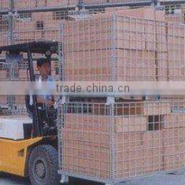 Warehouse Storage Steel Wire Mesh Cage photo-5
