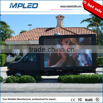 Nice aluminum frame van led screen factory production quick delivery