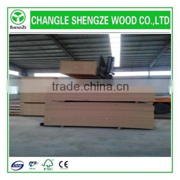 Best price with different thickness plain/raw mdf board producted from shengze wood