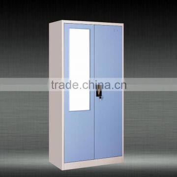 modern home furniture design 2 door steel or iron wardrobe locker