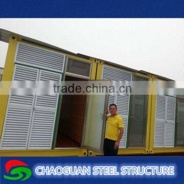 Newly designed useful shipping container house portable show room