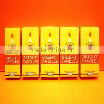 White Candle from 7g-100g, Household Candle,Walmart Vendor, Candle Factory, 10 Years Production Experience