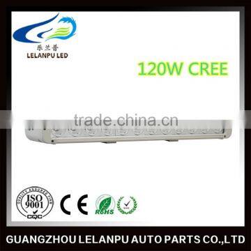 auto led light bar 120w 20.6 inch single row car led headlight