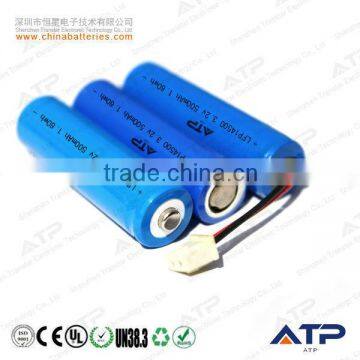 Wholesale Alibaba aa rechargeable battery 500mah / 3.2v 500mah 14500 lifepo4 battery / 3.2v 500mah 14500 li-ion battery