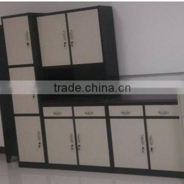 Steel Kitchen Cabinet With Laminar Flow Design photo-6