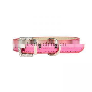 Pet Products Gold & Silver Festive Color Diamond 6 Color Pet Collar
