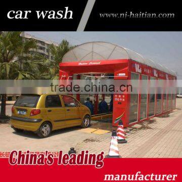 CE/ISO certificate TX-380AF 11 brushes 8 dryers automatic car wash equipment / car washing