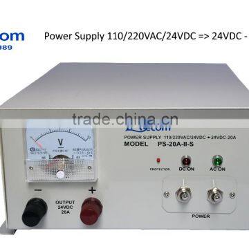 DC Regulated Marine Power Supply for Gyro compass, INM-C Output 24VDC, 20A - PS-20A