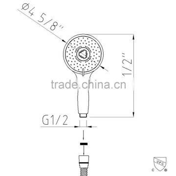 Large Multi-Function Handshower