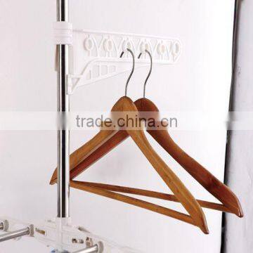 Folding Stainless Steel 3 Tiers Sliding Clothes Rack photo-3