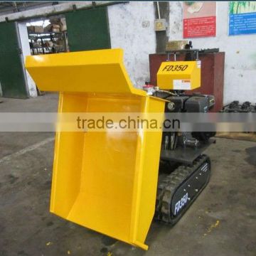 hydraulic mini kipper load 350kgs,tracked carrier,compact dumper,Articulated dumper,tracked dumper