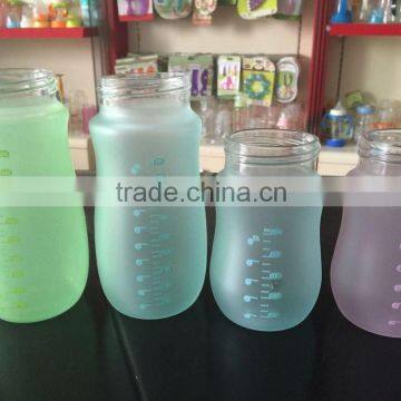 Glass infant bottles baby products ,special Shaped Baby Nurser Baby feeding Bottle