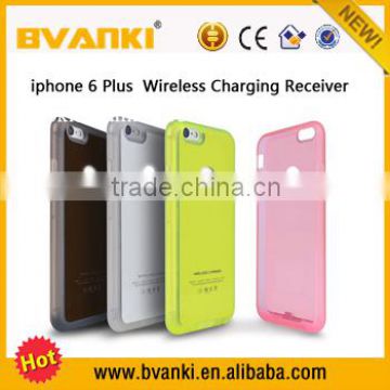 new products 2016 Manufacturer Wholesales QI Wireless Charger Receiver Back Case For Iphone 6 PLUS