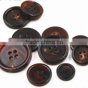 Sedex Audited Factory 2 Pillar ox Horn Button, Real Horn Button photo-6