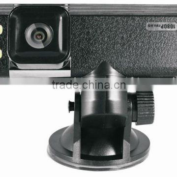 Car DVR,GPS system,5.0 mega pixels low liumination level CMOS Sensor car black box