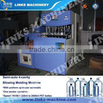 Semi-auto 4-Cavity Bottle Blow Molding Machine