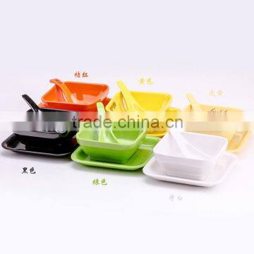 Popular customized Plastic Ice Creame Dessert Serving Bowl