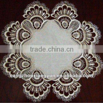 New Design White Snow Water Soluble Lace Tablecloth Home Textile Polyester photo-1