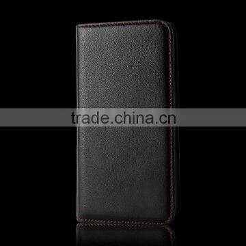 Cow Leather Case for Iphone 6S With PC Shell With Card Slots Genuine Leather Black Mobile Phones Accessories for Iphone 6 Case photo-3