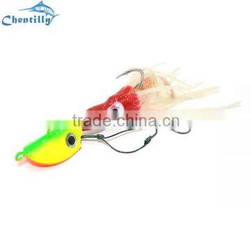 In stock hair jig fishing lead head jigging