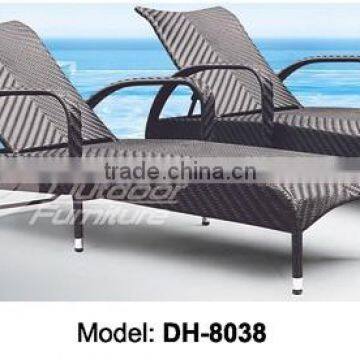 Outdoor Rattan Sun Lounge