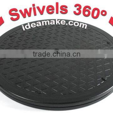 Multi Purpose 360 Degrees 2 Ways Rotating Turntable TV Speaker Cake Plant Stand Max 30Kgs photo-2