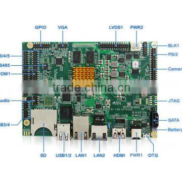 ODM High-End Industrial Control Board i.MX6 Solo/Dual/Quad Core With Dual Ethernet/SATA/PCI-e/HDMI/LVDS